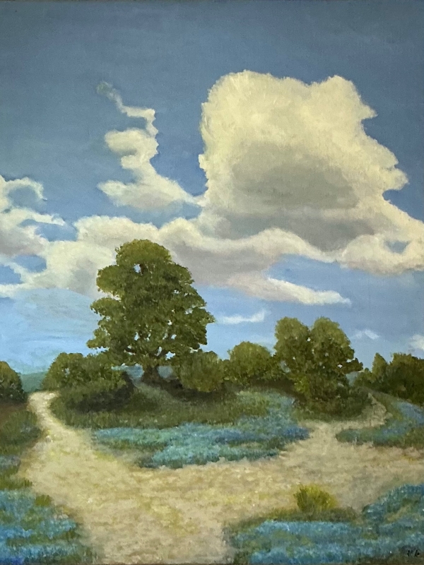 Bluebonnet Passage by artist Mozelle Marks